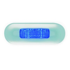Gang-Beleuchtung Hella Marine oval - Blau