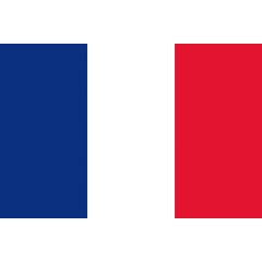 Frankreich Flagge Décomarine30 x 40