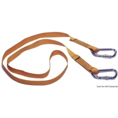 Sicherheitsleine Osculati Euro Light Line 2m - 2 Karabiner