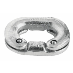 Plastimo Kettennotglied zum Einnieten Edelstahl 8mm - Satz von 2 Stück