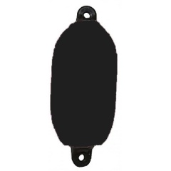 Fendersocke Plastimo einfache dicke 15X40 - Schwarz