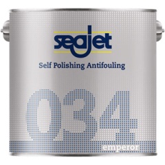 Selbstpolierendes Antifouling SeaJet Emperor 034 0.75L Marine Blau