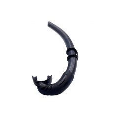 Speerfischen schnorchel H.dessault AirFlex Silikon mit großem Durchmesser