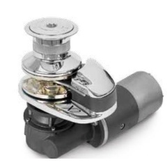 Ankerwinde vertikal Lofrans X2 Aluminium - 800W - 12V - Spaten 8mm - mit Spindelstock