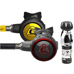 Cressi AC5 & Zen Atemregler Set - Halterung