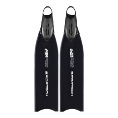 Apnoe flossen C4 Sportech FBG Schwarz
