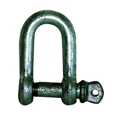 Schäkel gerade Galva 6 bis 18 mm