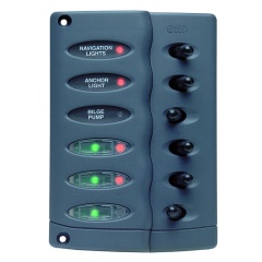 Elektrische Schalttafel 4water 6 Wege