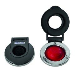 Schwarzer Fußgängerbrücken-Controller MzelectronicOben