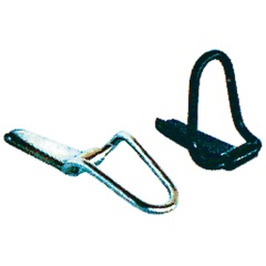 Schwarzer klappbarer Haken- und Köderhalter