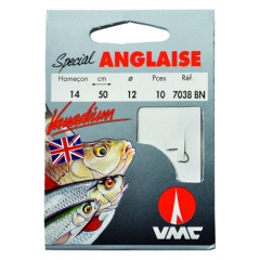 Spezial Englisch 7038 BN 50 cm Haken N°16 auf Nylon 12/100