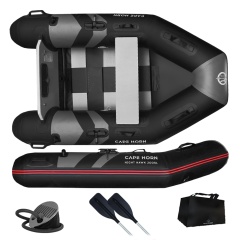 Schlauchboot Cape Horn Night Hawk 200 - Grau