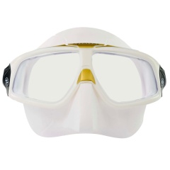 Freitauchmaske Aqualung Sphera Weiß/Gold