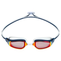 Aquasphere Fastlane Schwimmbrille - Spiegeleffekt Rot Titane