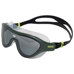 Schwimmmaske Arena Die - -  - One Smoke deep green black