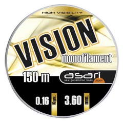 Nylon angelschnur Asari Vision - 0,24 mm