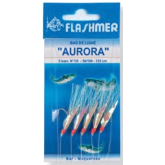 Vorfach Aurora 5 Hamecons N° 6