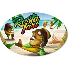 Radikal Quantum Aufkleber - Rasta Fari