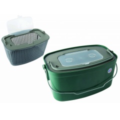 Köderfischeimer Ragot 7 Liter mit köderfischbehälter