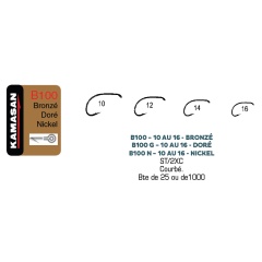 Angelhaken KAMASAN B100 - 25er Packung - H10