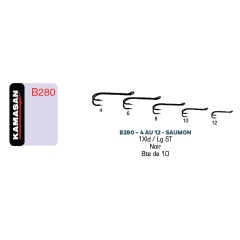 Angelhaken KAMASAN B280 - 10er Pack - H8