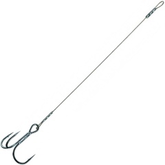 Stinger-vorfach Daiwa Prorex 7x7 Assist-hook x2 Angelhaken n°6 | 5cm - 7kg