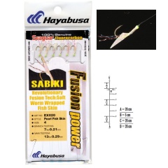 Vorfach Hayabusa Sabiki EX040 - Nr. 8
