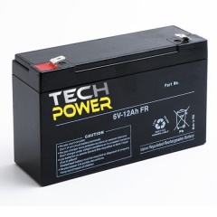 12V 12Ah Wasserdichte Batterie Tech Power Agm TP6-12