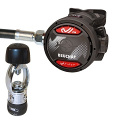 Atemregler Beuchat V-First – Halterung