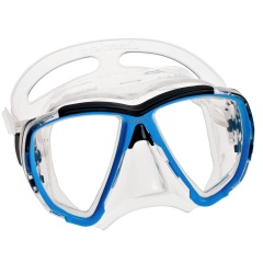 Maske Cressi Big Eyes Klar/Azurblau