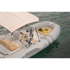 Bimini Edelstahl MATC Oxygene 3 bögen 2160-2285 mm - Marineblau