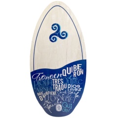 Skimboard Holz Skim One Bretagne 41