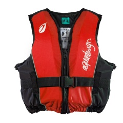 Schwimmweste Aqua Design Outdoor Klub 70N Rot/Schwarz - XS