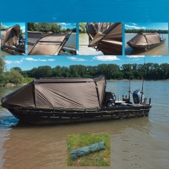 Bootsüberdachung Black cat Special Boat Cave II