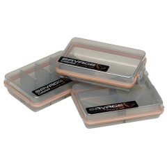 Aufbewahrungsboxen Savage Gear Pocket Box Smoke - 3er-Set