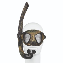 Schnorchel Maske Set Speerfischen C4 Anti-Beschlag-Meltemi – Camoskin med Condor