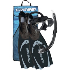 PMT-Kit Cressi Pluma - Schwarz - 35/36