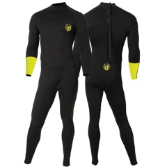 Wave Power Jungen Neoprenanzug 4/3mm Black Yellow-S