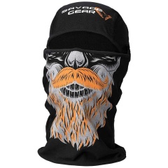 Kopfhaube Balaclava Sava Zahnradschädel