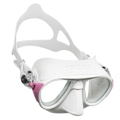 Maske Cressi Calibro - Weiß/Rosa