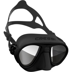 Cressi Calibro Schwarze Spiegel maske