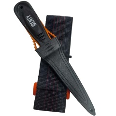 Denty Spearfishing-Edelstahlmesser mit Schnellverschluss