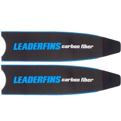 Blätter Leaderfins Carbon - Medium - Blue