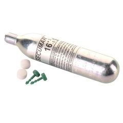 Cartouche Secumar pour gilet de sauvetage Manuel CO2 16g serie 3001S, 301SM