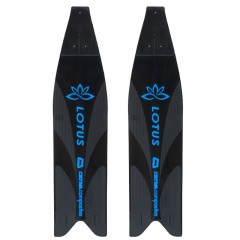 Blätter Cetma-Polymer Lotus – Schwarz und Blau
