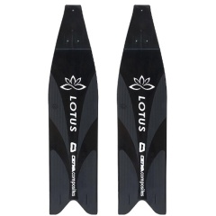 Blätter Cetma-Polymer Lotus – Schwarz und Weiß