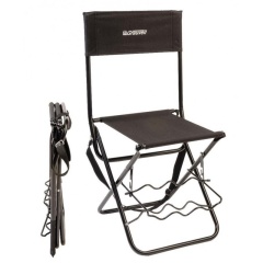 Klappstuhl mit Angelrutenstütze Grauvell