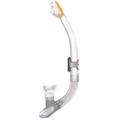 Tuba Plongée Snorkeling Mares Ergo Dry Clear