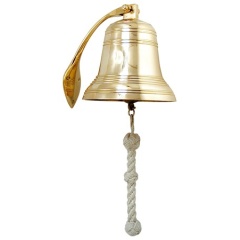 Schallstück aus poliertem DécomarineMessing