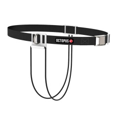 CNF-Gürtel Octopus Freediving Weiß mit Schnellverschluss aus Edelstahl